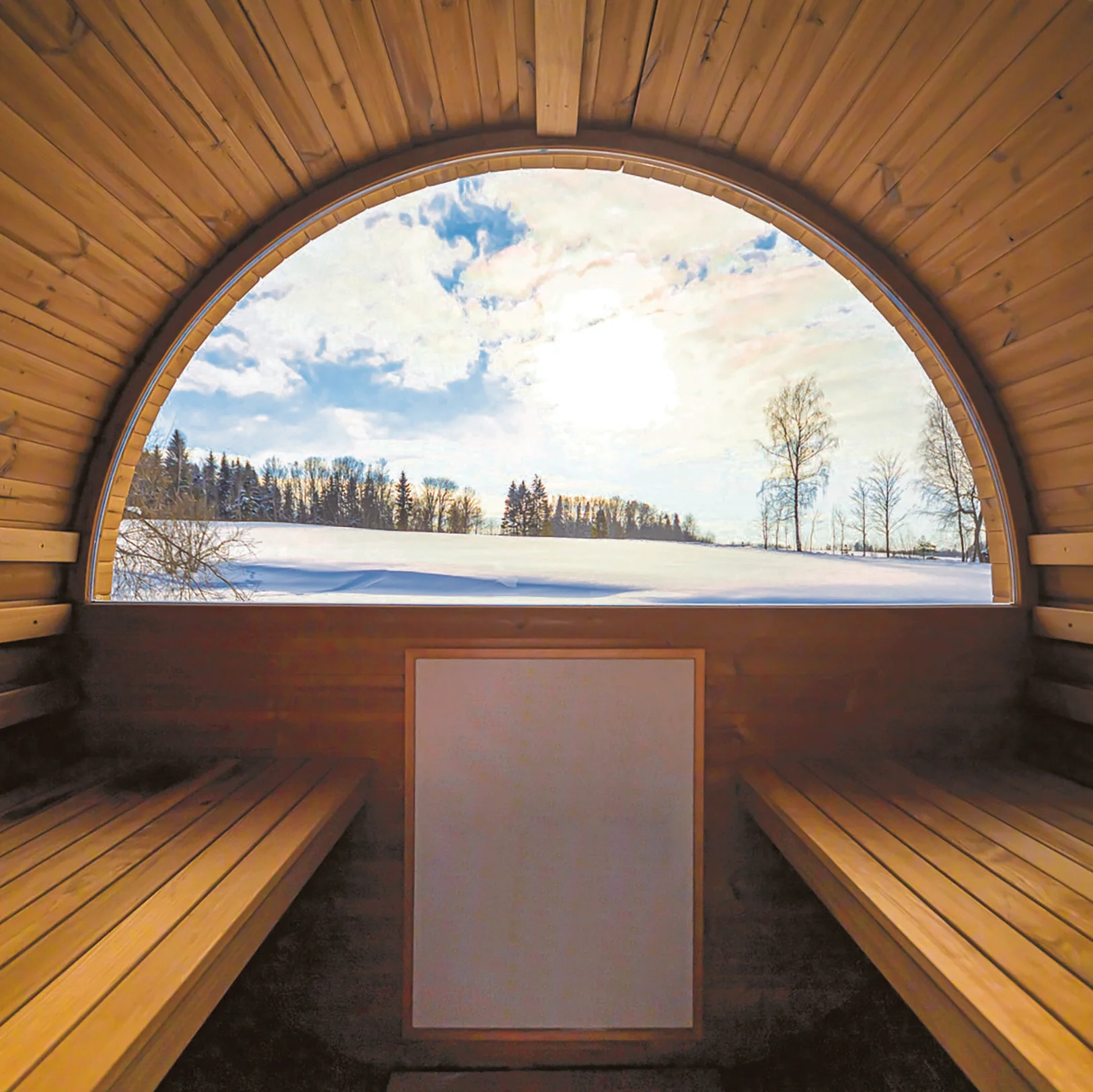 Hekla Barrel 210 - 4 Person Outdoor Sauna - Image 8