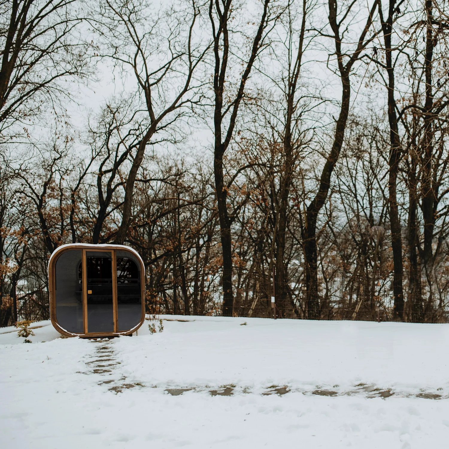 Hekla Cube 210 - 4 Person Outdoor Sauna - Image 3