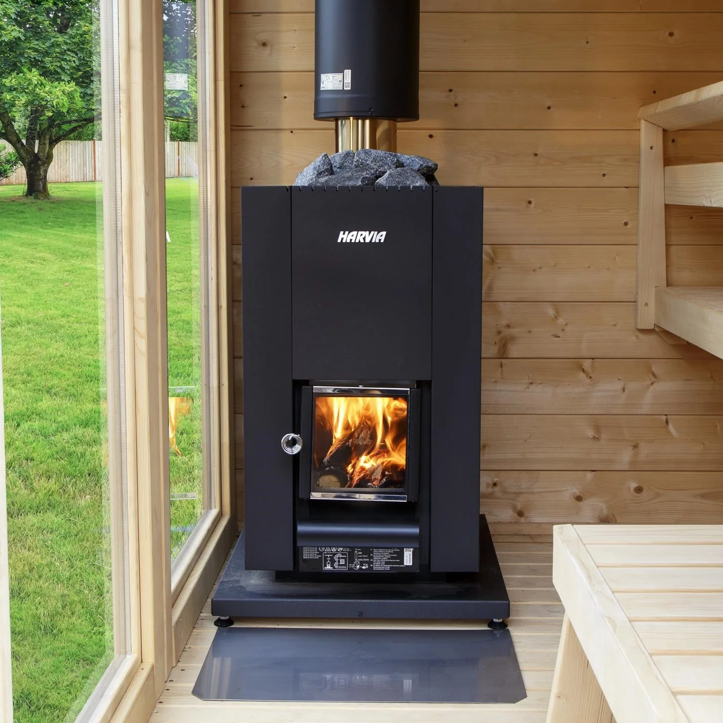 Hekla Cube 250 - 6 Person Outdoor Sauna - Image 27