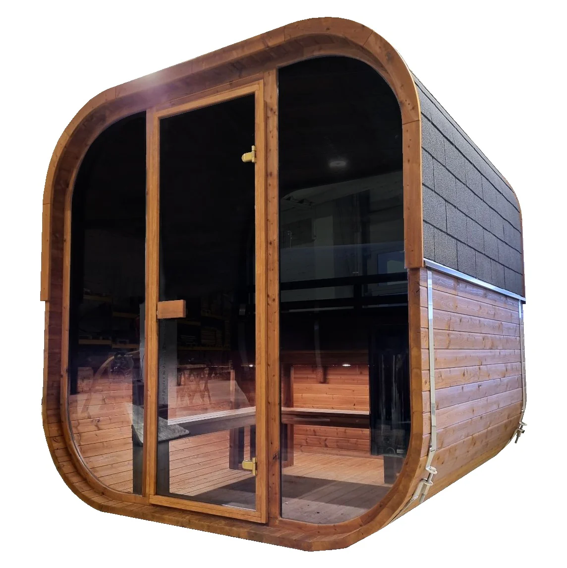 Hekla Cube 250 - 6 Person Outdoor Sauna - Image 7