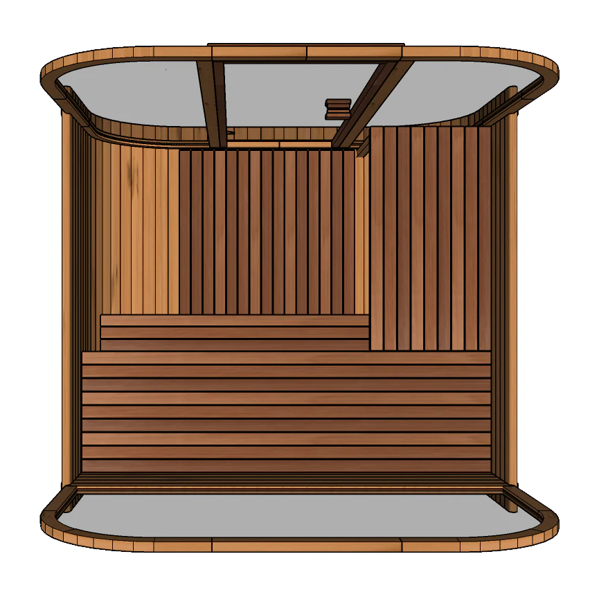 Hekla Cube 250 - 6 Person Outdoor Sauna - Image 8