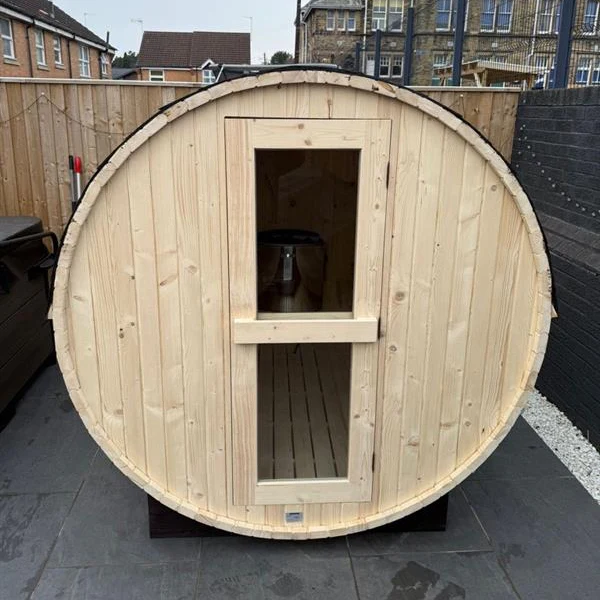 6 Person Barrel Outdoor Sauna - Image 7